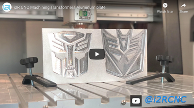 i2R CNC Machining Transformers Aluminum plate