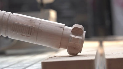 i2R CNC Making Wooden Light Saber
