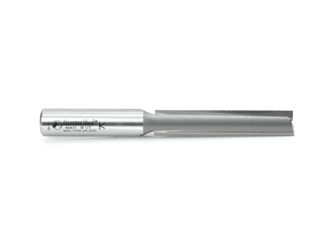 45427 Carbide Tipped Straight Plunge 1/2 Dia x 2-1/2 x 1/2 Inch