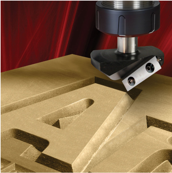 RC-1045 Insert V-Groove 45 Deg x 7/8 x 1/2 Inch Shank CNC