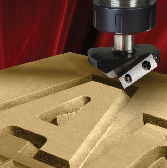 RC-1100 CNC Insert V-Groove 91 Deg x 1-1/2 Dia x 3/4 x 1/2 Inch Shank