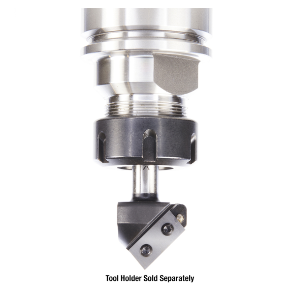 RC-1102 Insert V-Groove 90 Deg x 3/4 x 1/2 Inch Shank CNC