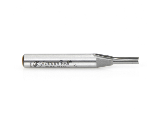 45200 Solid Carbide Cutting Edge Straight Plunge High Production 1/8 Dia x 7/16 x 1/4 In Shank