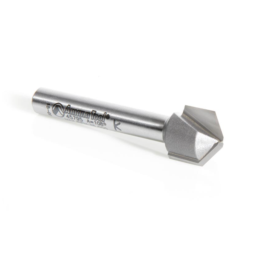 45795 Carbide Tipped V-Groove 108 x 090 x 5/32 x 1/2 Dia x 1/4