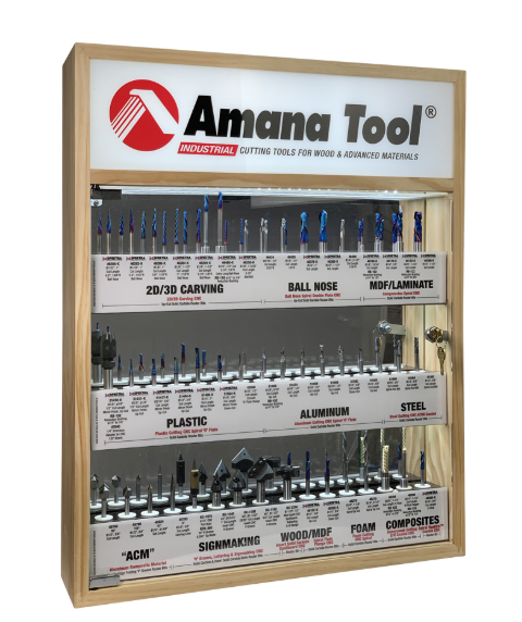 AMS-CNC-60 Master CNC Router Bit Collection 57 Pcs