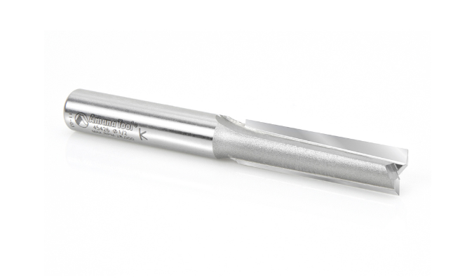 45426 Carbide Tipped Straight Plunge 1/2 Dia x 2 Inch x 1/2 Shan