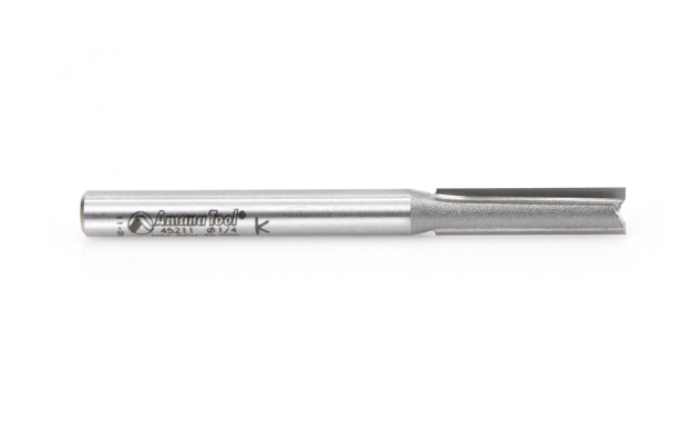 45211 Carbide Tipped Straight Plunge High Production 1/4 Dia x 1 Inch x 1/4 Shank