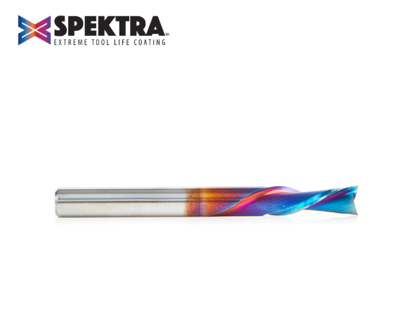 46202-K SC Spektra™ Spiral Plunge 1/4 Dia x 3/4 x 1/4 Inch Shank Down Cut