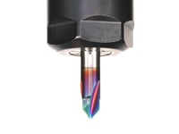 45626-K Solid Carbide V-Groove 90 Deg x 1/4 Dia x 1/8 x 1/4 Inch Shank Spektra™ Extreme Tool Life Coated Router Bit