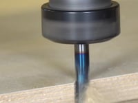 46172-K CNC Solid Carbide Spektra™ Extreme Tool Life Coated Compression Spiral 3/8 Dia x 1-1/4 Inch x 3/8 Shank