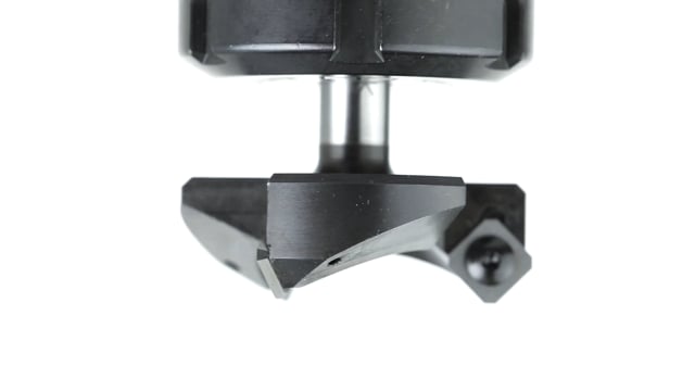 RC-2255 CNC Insert Carbide 3 Wing Flute Heavy Duty Spoilboard Plunging Surfacing Planing Flycutter Slab Leveler 2-1/2 Dia x 53/64 x 1/2 Shank Router Bit