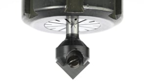RC-45711 In Tech Insert Carbide V-Groove 45 Deg x 11/16 Dia x 21/64 x 1/4 Inch Shank